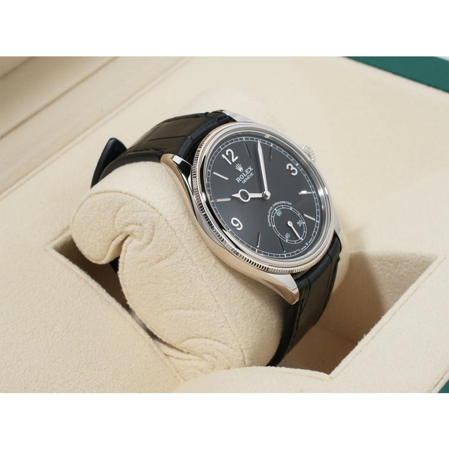 ロレックス 1908 Ref.52509 ホワイトゴールド ブラック文字盤 革ベルト | ROLEX | 04