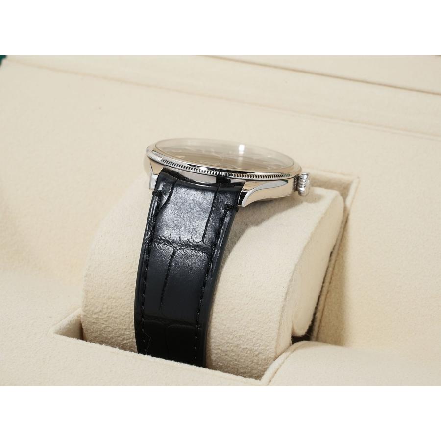 ロレックス 1908 Ref.52509 ホワイトゴールド ブラック文字盤 革ベルト | ROLEX | 05