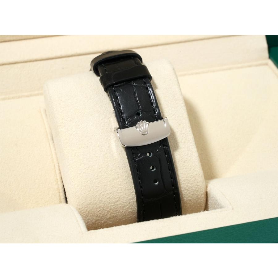 ロレックス 1908 Ref.52509 ホワイトゴールド ブラック文字盤 革ベルト | ROLEX | 06