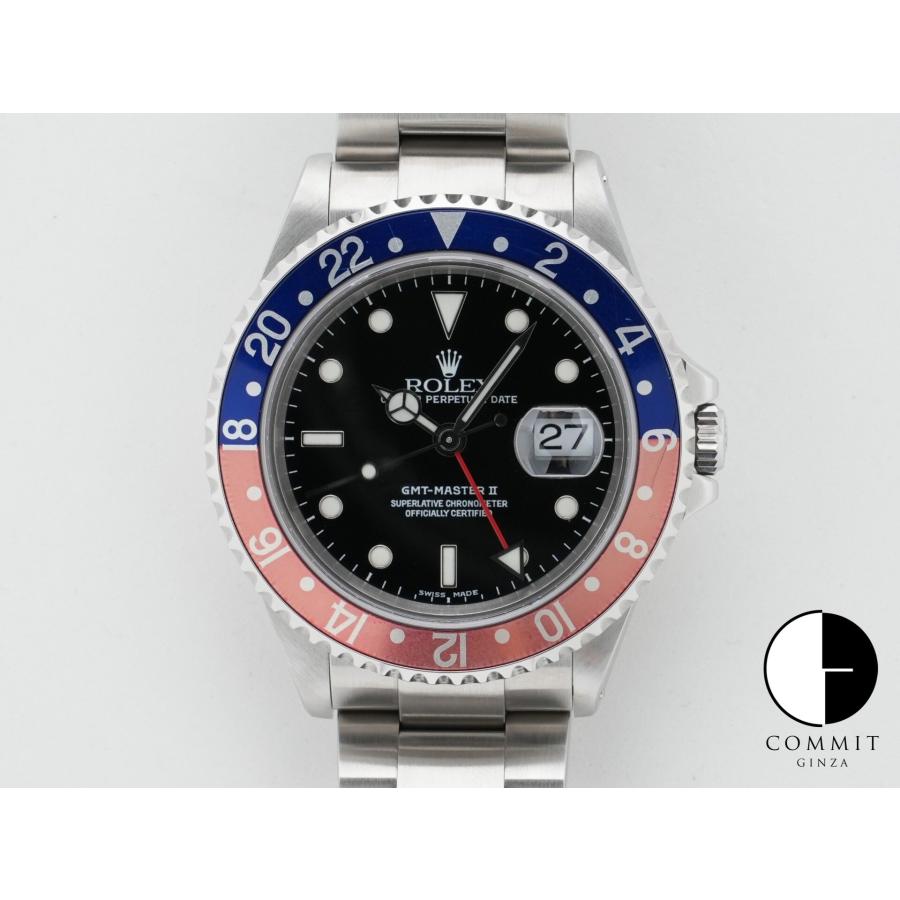 ロレックス GMTマスターII Ref.16710 ステンレススチール ブラック文字盤 オイスターブレスレット | GMTマスター