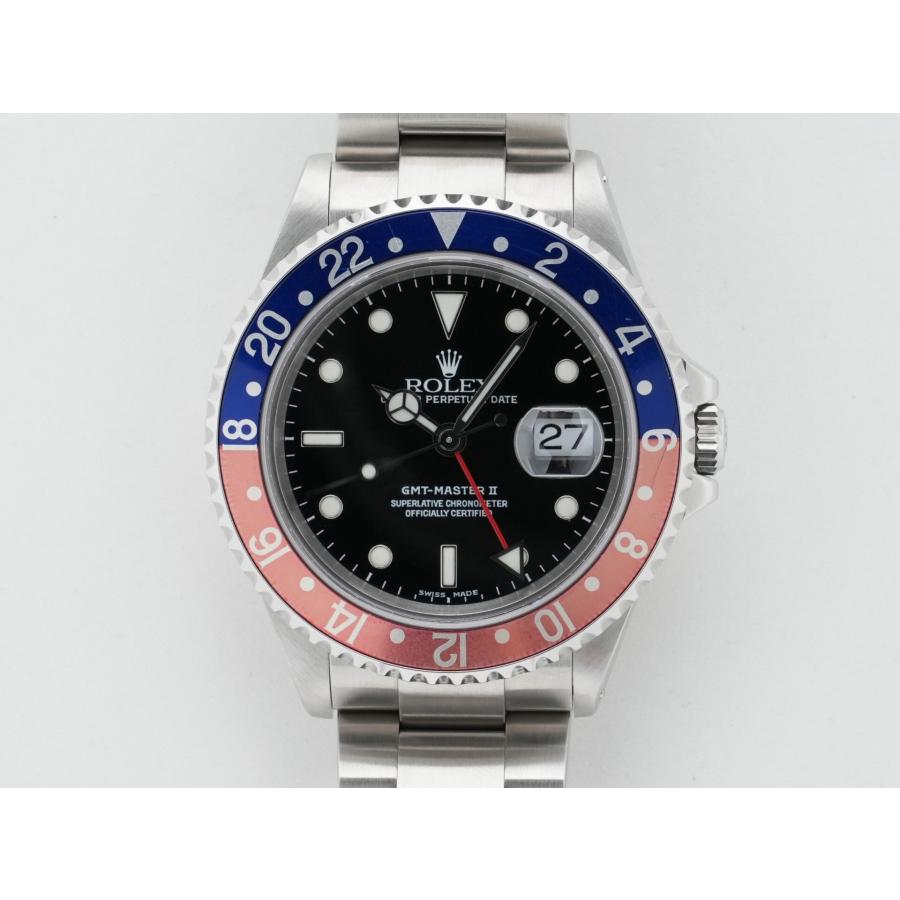 ロレックス GMTマスターII Ref.16710 ステンレススチール ブラック文字盤 オイスターブレスレット | GMTマスター | 01