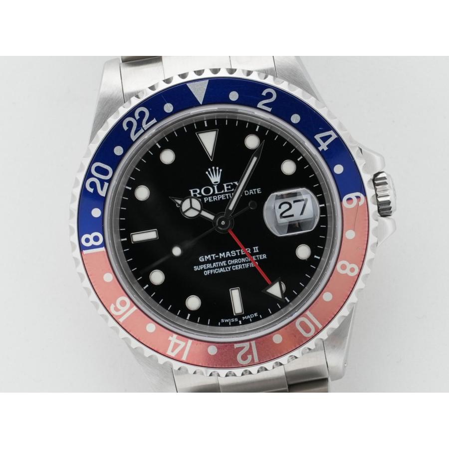 ロレックス GMTマスターII Ref.16710 ステンレススチール ブラック文字盤 オイスターブレスレット | GMTマスター | 02