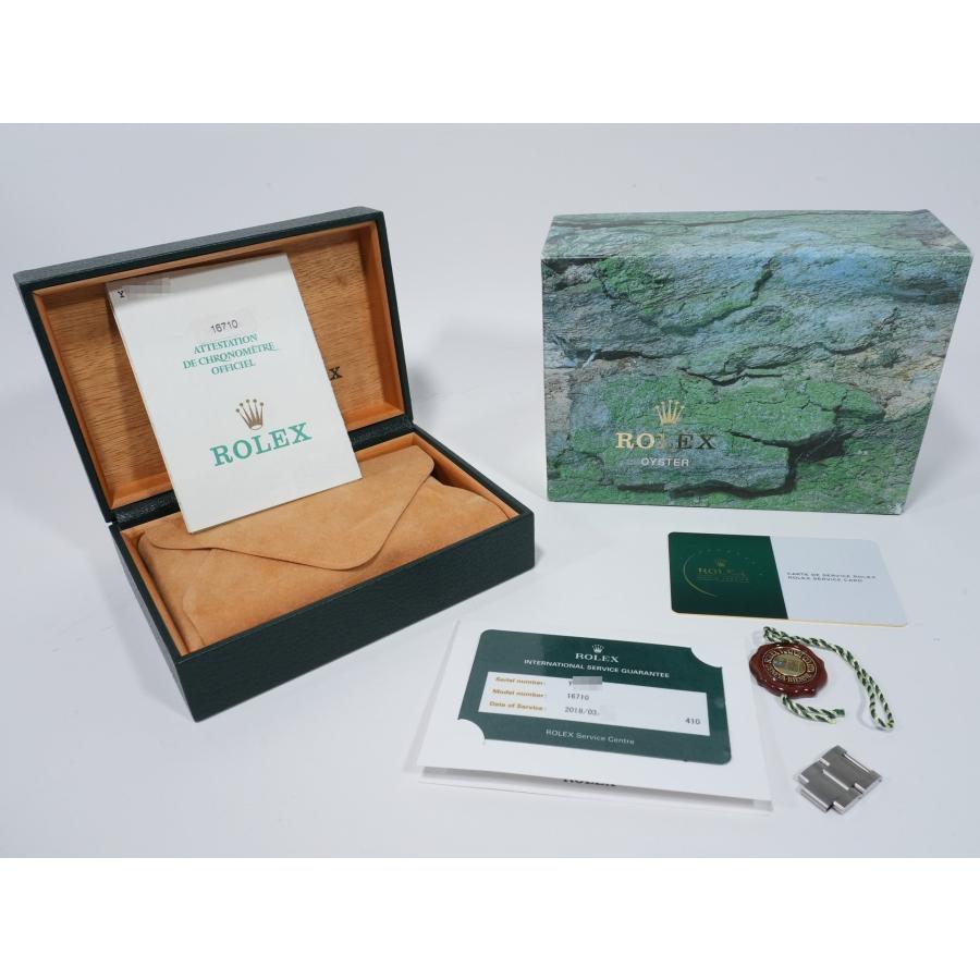 ロレックス GMTマスターII Ref.16710 ステンレススチール ブラック文字盤 オイスターブレスレット | GMTマスター | 09