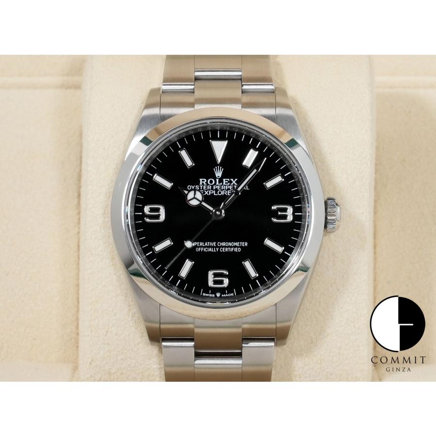 ロレックス エクスプローラー36 Ref.124270 ステンレススチール ブラック文字盤 オイスターブレスレット | エクスプローラー（ROLEX）
