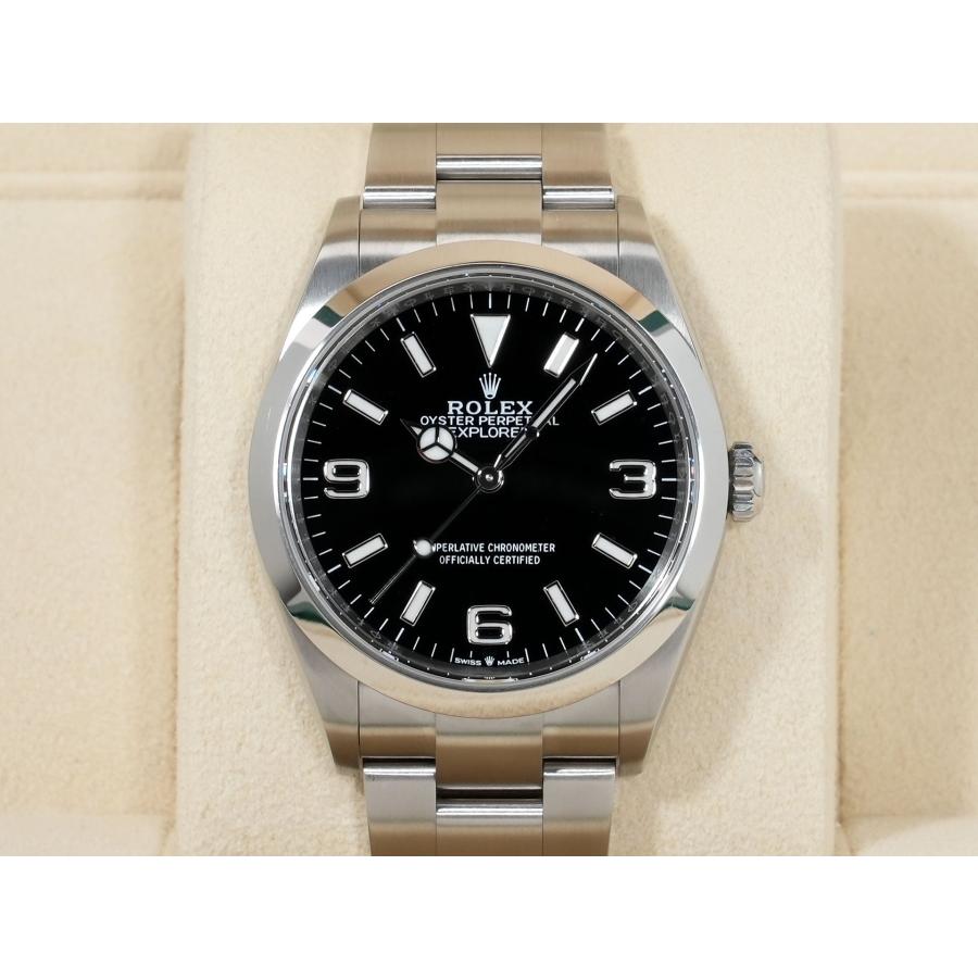 ロレックス エクスプローラー36 Ref.124270 ステンレススチール ブラック文字盤 オイスターブレスレット | エクスプローラー（ROLEX） | 01
