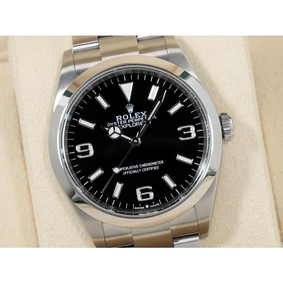 ロレックス エクスプローラー36 Ref.124270 ステンレススチール ブラック文字盤 オイスターブレスレット | エクスプローラー（ROLEX） | 02