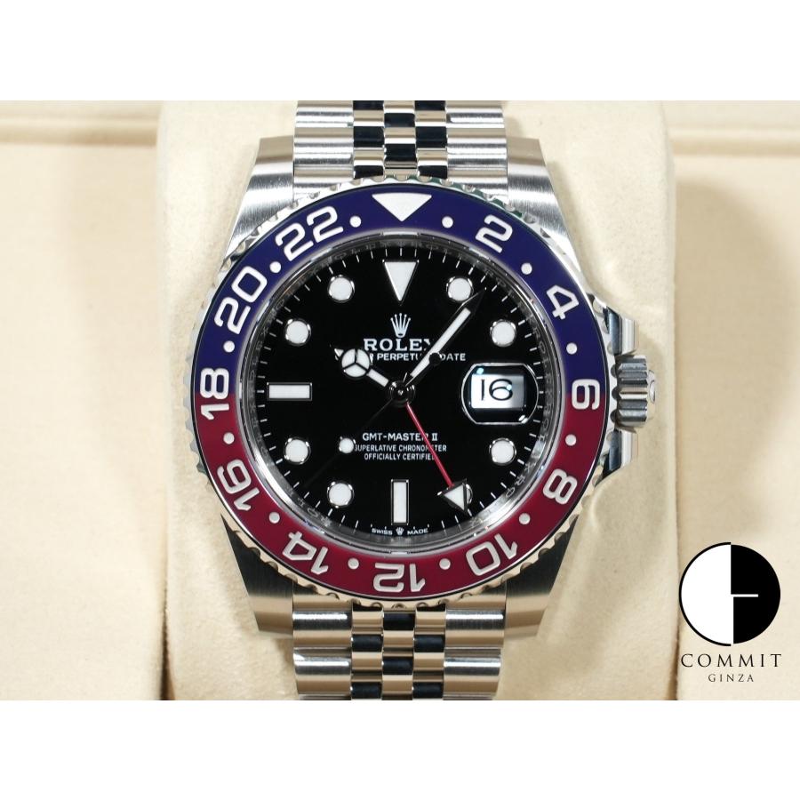 ロレックス GMTマスターII Ref.126710BLRO ステンレススチール ブラック文字盤 ジュビリーブレスレット | GMTマスター