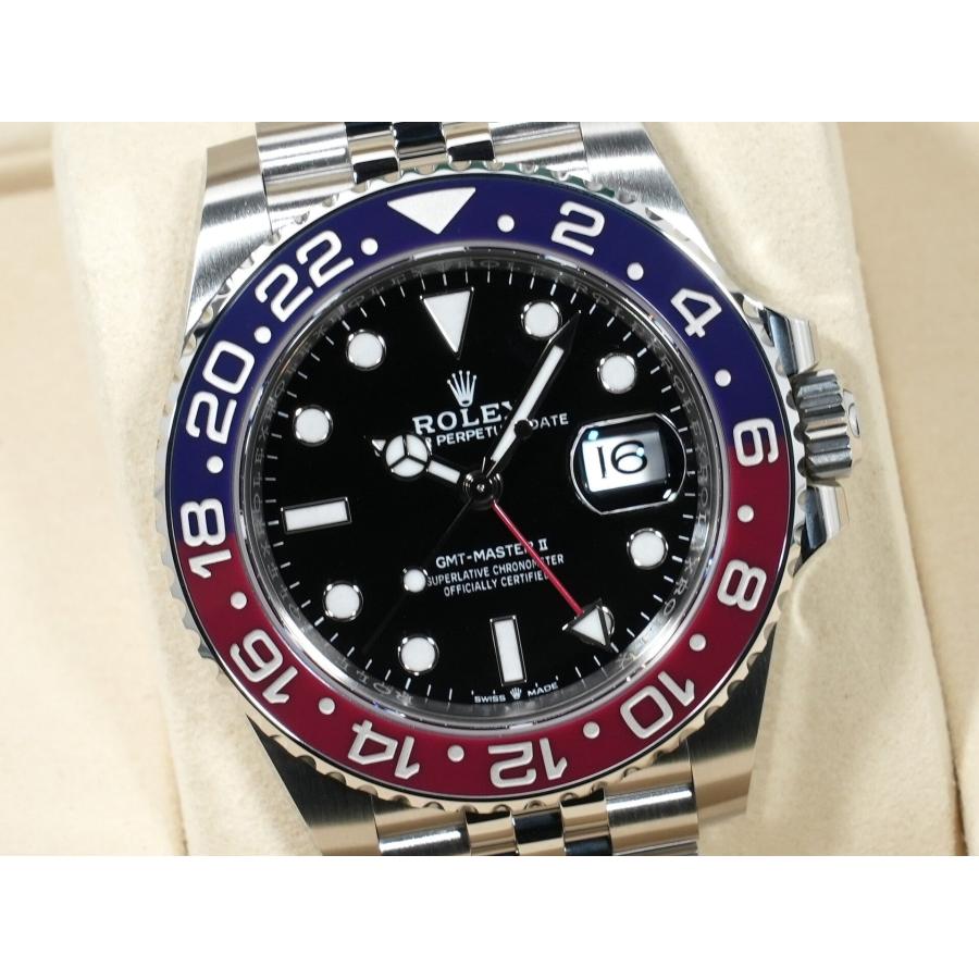 ロレックス GMTマスターII Ref.126710BLRO ステンレススチール ブラック文字盤 ジュビリーブレスレット | GMTマスター | 02
