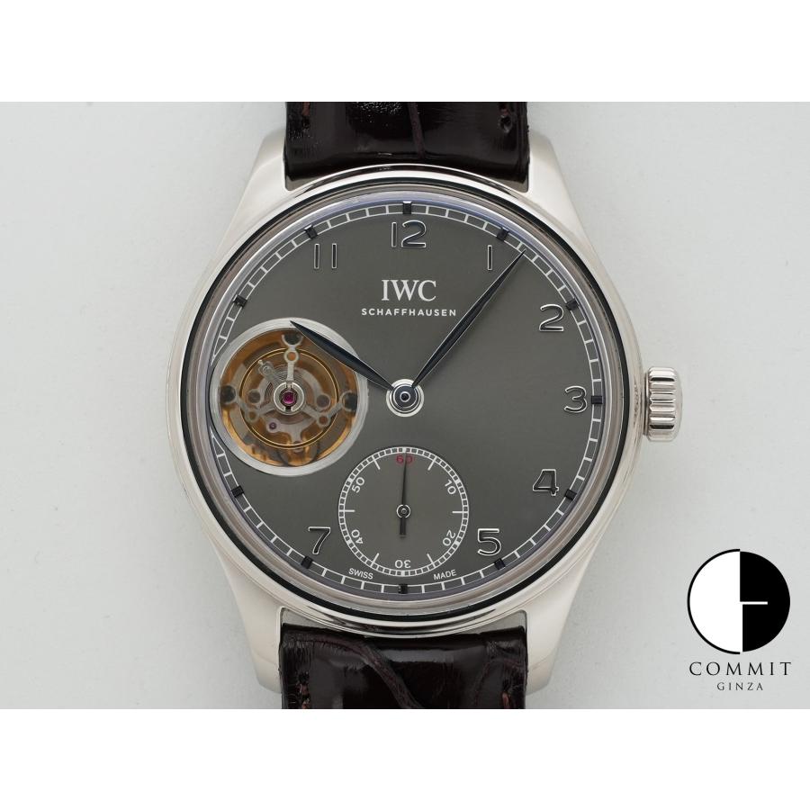 IWC ポルトギーゼ トゥールビヨン Ref.IW546301 ホワイトゴールド グレー文字盤 | IWC SCHAFFHAUSEN