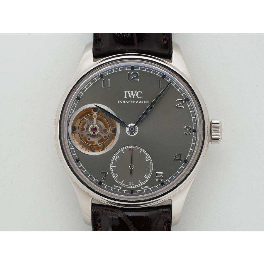 IWC ポルトギーゼ トゥールビヨン Ref.IW546301 ホワイトゴールド グレー文字盤 | IWC SCHAFFHAUSEN | 01