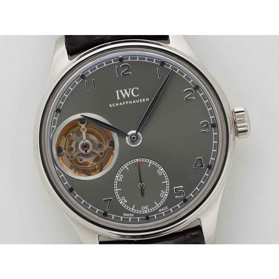 IWC ポルトギーゼ トゥールビヨン Ref.IW546301 ホワイトゴールド グレー文字盤 | IWC SCHAFFHAUSEN | 02