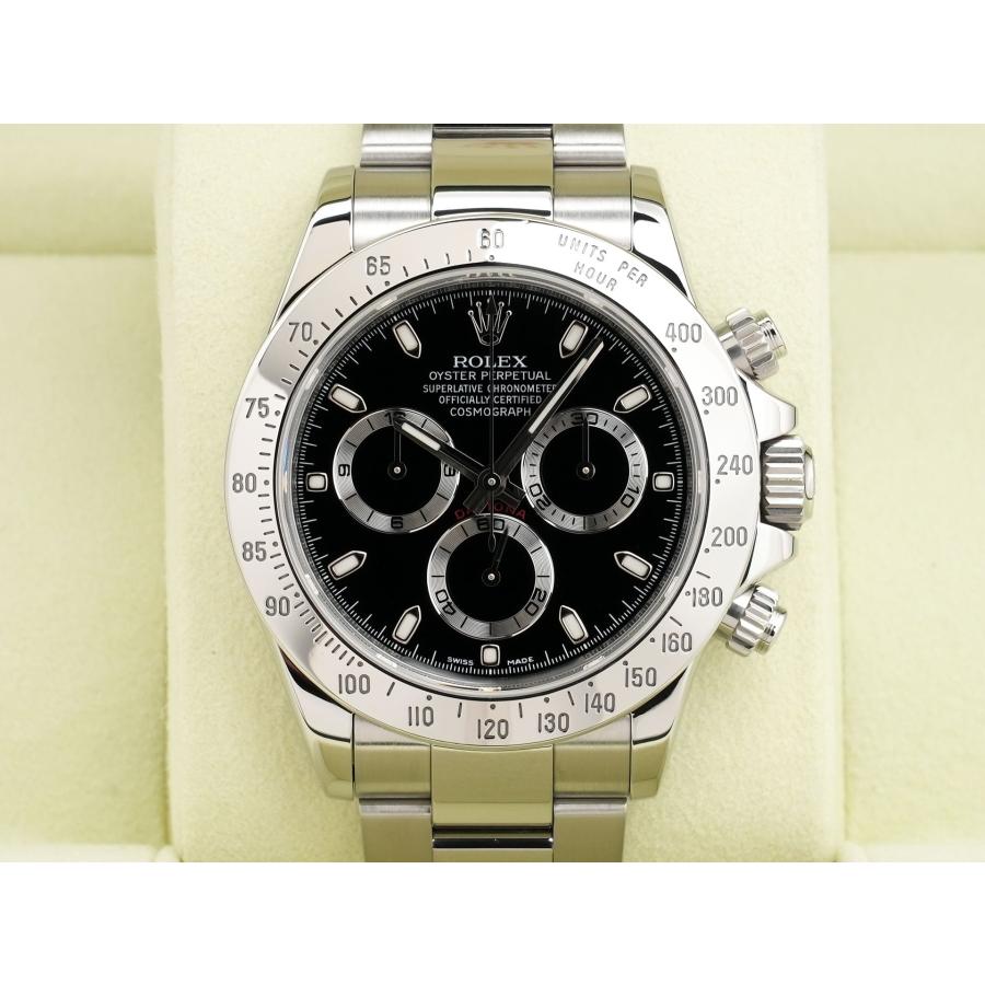 ロレックス デイトナ Ref.116520 SS ブラック文字盤 | コスモグラフ デイトナ | 01
