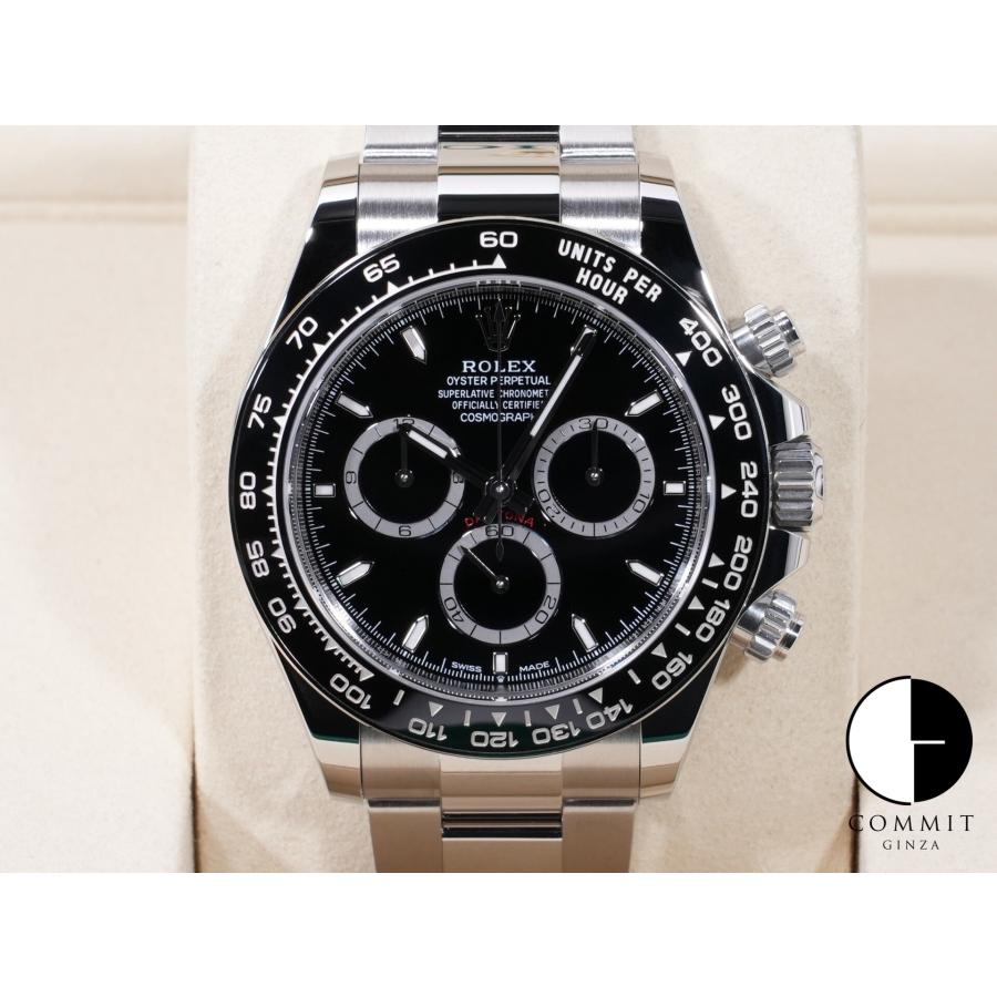 ロレックス デイトナ Ref.126500LN SS ブラック文字盤 | コスモグラフ デイトナ