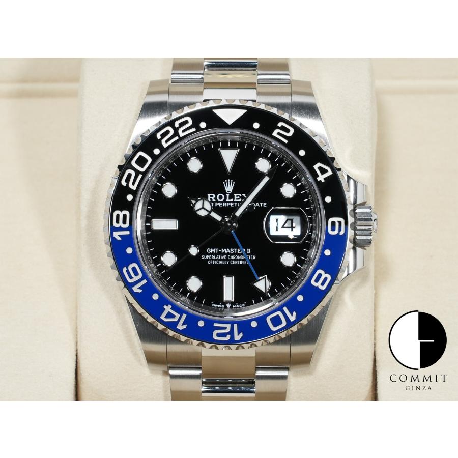 ロレックス GMTマスターII Ref.126710BLNR ステンレススチール ブラック文字盤 オイスターブレスレット | GMTマスター