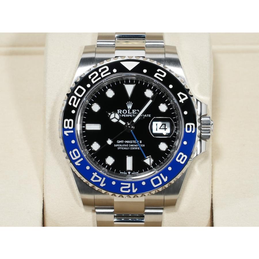 ロレックス GMTマスターII Ref.126710BLNR ステンレススチール ブラック文字盤 オイスターブレスレット | GMTマスター | 01