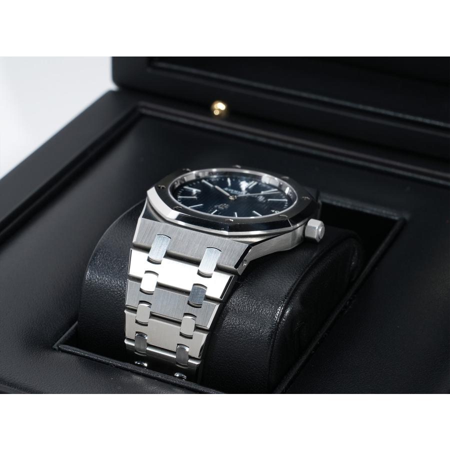 オーデマピゲ ロイヤルオーク ジャンボ エクストラ シン Ref.15202ST.OO.1240ST.01 ステンレススチール ブルー文字盤 | ロイヤルオーク | 05