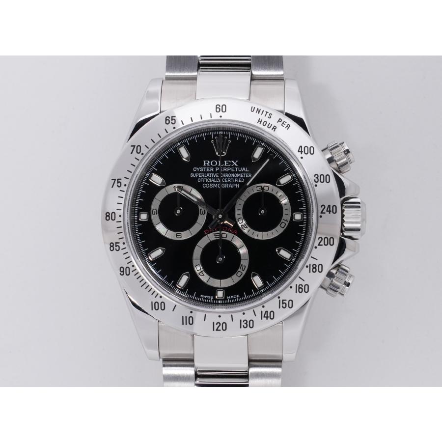 ロレックス デイトナ Ref.116520 SS ブラック文字盤 | コスモグラフ デイトナ | 01