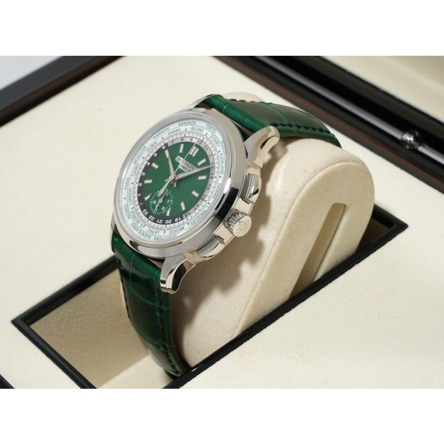 パテックフィリップ コンプリケーション ワールドタイム クロノグラフ Ref.5930P-001 プラチナ グリーン文字盤 | PATEK PHILIPPE | 03