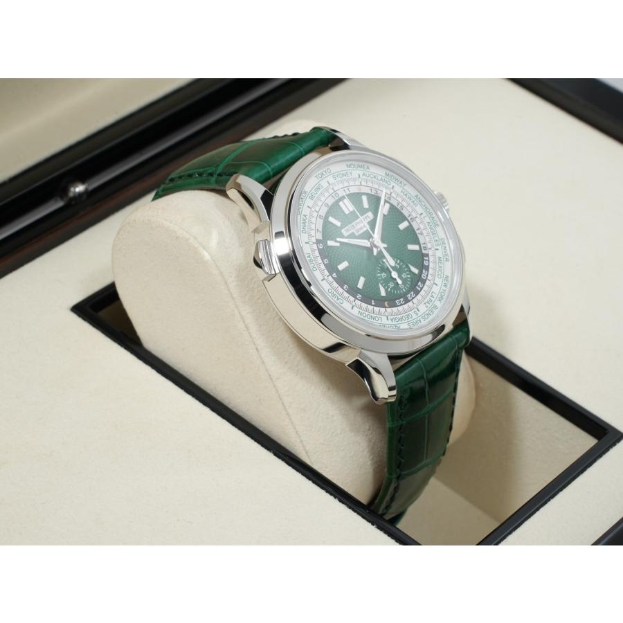 パテックフィリップ コンプリケーション ワールドタイム クロノグラフ Ref.5930P-001 プラチナ グリーン文字盤 | PATEK PHILIPPE | 04