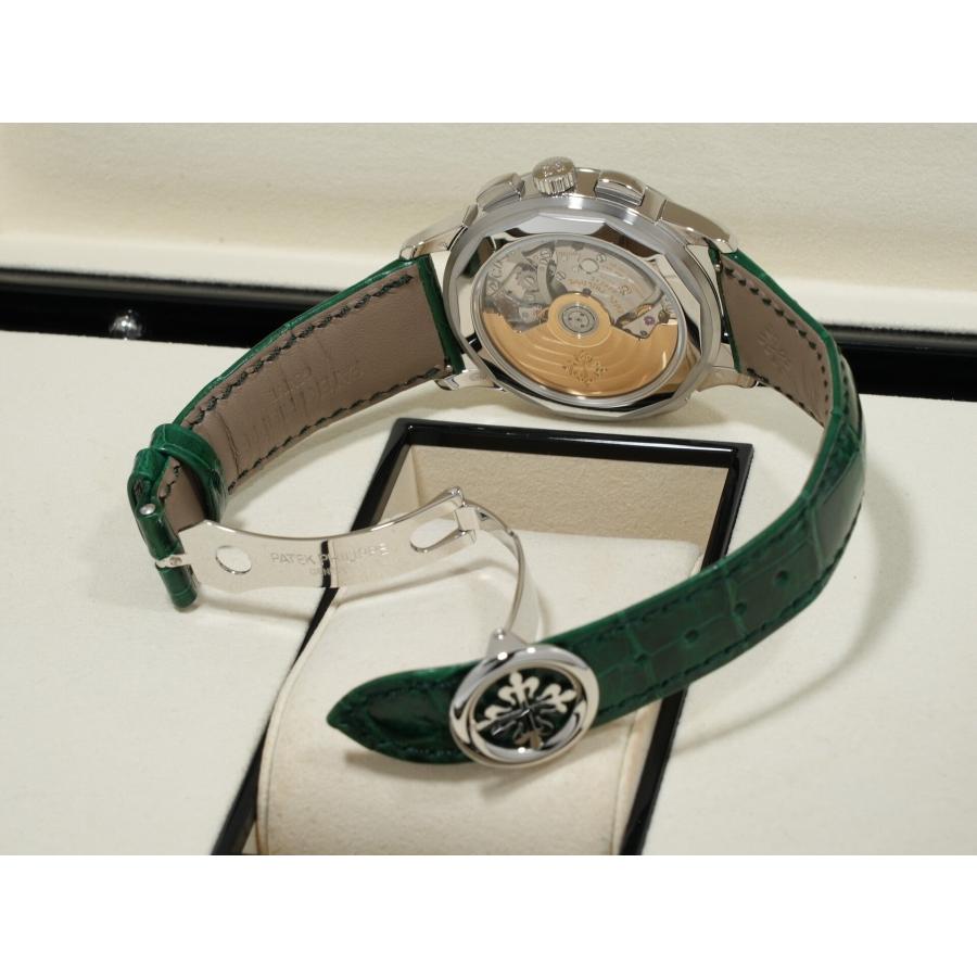 パテックフィリップ コンプリケーション ワールドタイム クロノグラフ Ref.5930P-001 プラチナ グリーン文字盤 | PATEK PHILIPPE | 06
