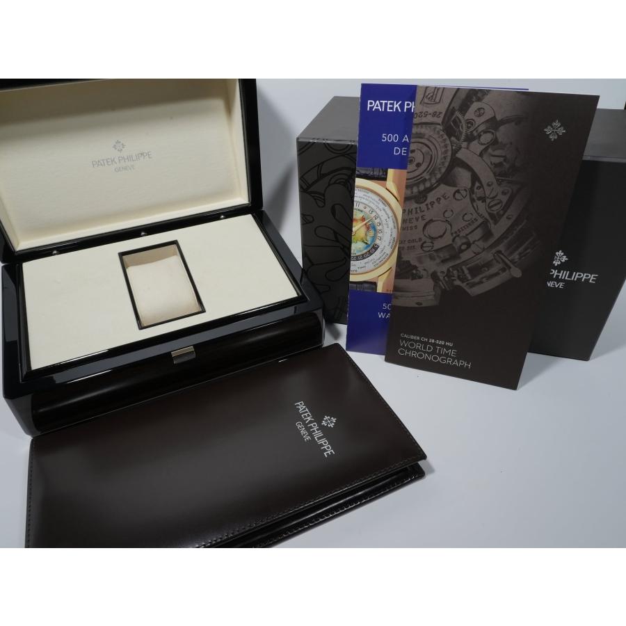 パテックフィリップ コンプリケーション ワールドタイム クロノグラフ Ref.5930P-001 プラチナ グリーン文字盤 | PATEK PHILIPPE | 07