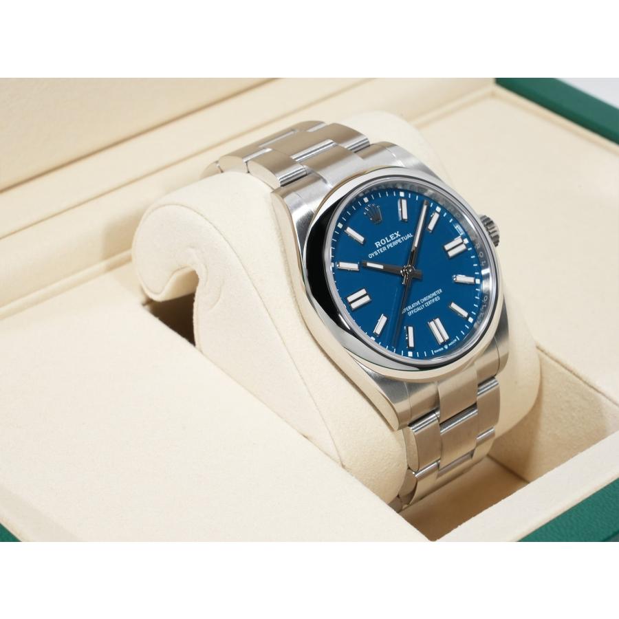 ロレックス オイスターパーペチュアル41 Ref.134300 ステンレススチール メッドブルー文字盤 | オイスター パーペチュアル | 04