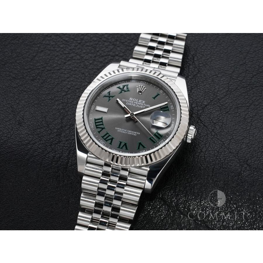 ロレックス デイトジャスト41 Ref.126334 SS/WG スレートローマン文字盤 ジュビリーブレスレット | デイトジャスト | 10