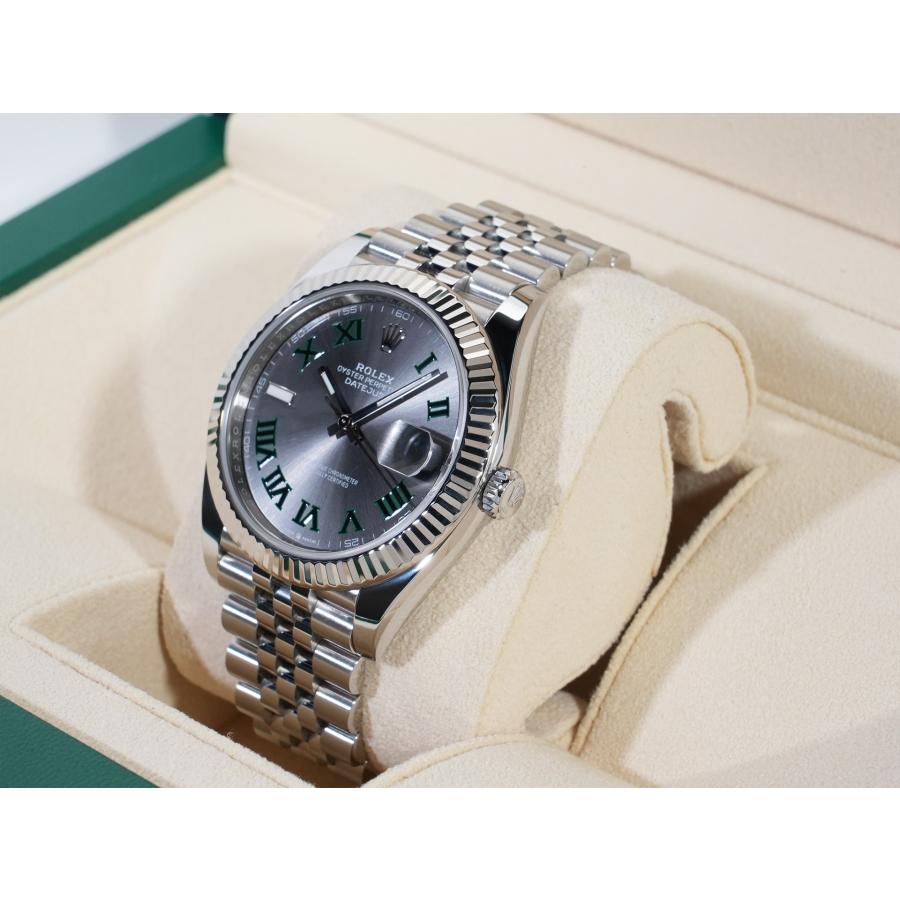 ロレックス デイトジャスト41 Ref.126334 SS/WG スレートローマン文字盤 ジュビリーブレスレット | デイトジャスト | 03