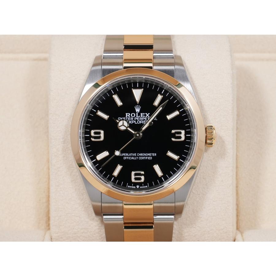 ロレックス エクスプローラー36 Ref.124273 SS/YG ブラック文字盤 | エクスプローラー（ROLEX） | 01