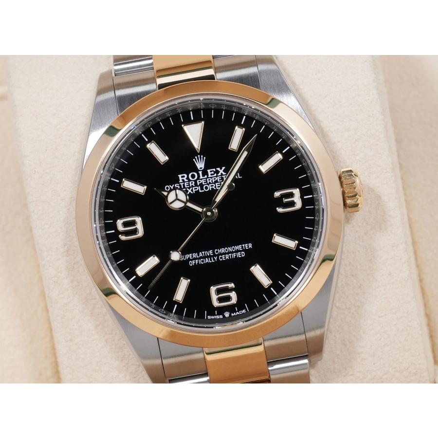 ロレックス エクスプローラー36 Ref.124273 SS/YG ブラック文字盤 | エクスプローラー（ROLEX） | 02