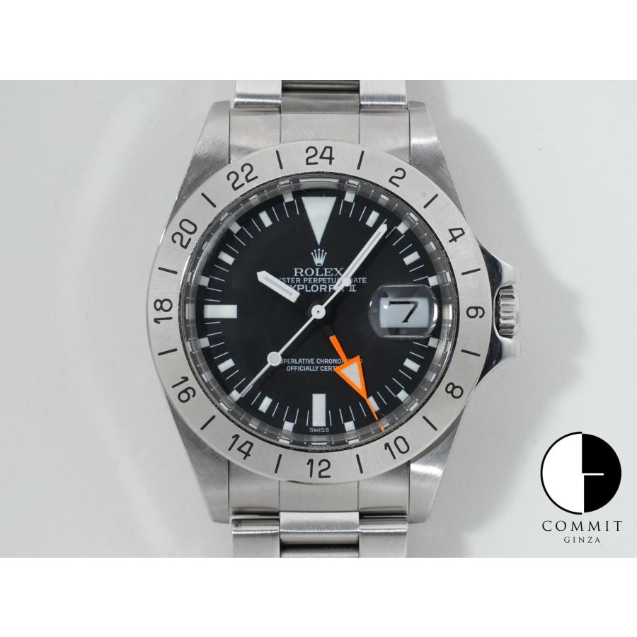 ロレックス エクスプローラーII Ref.1655 ステンレススチール ブラック文字盤 オイスターブレスレット | エクスプローラーII