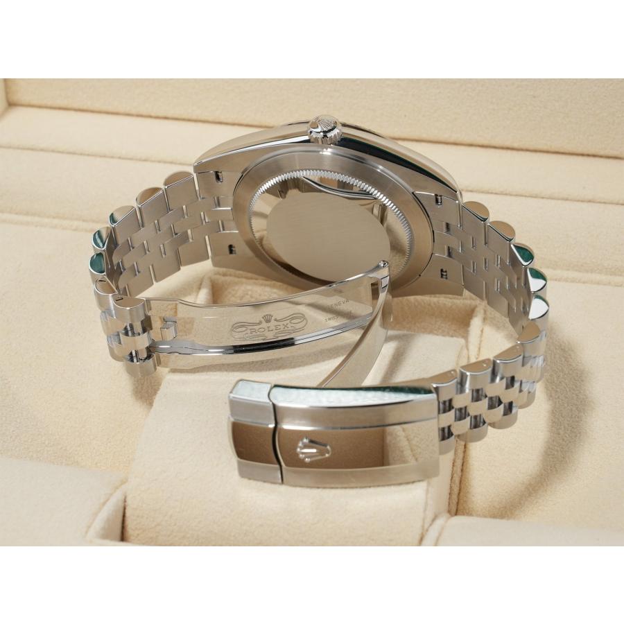 ロレックス デイトジャスト41 Ref.126334 ステンレススチール/ホワイトゴールド ミントグリーン文字盤 ジュビリーブレスレット | デイトジャスト | 06