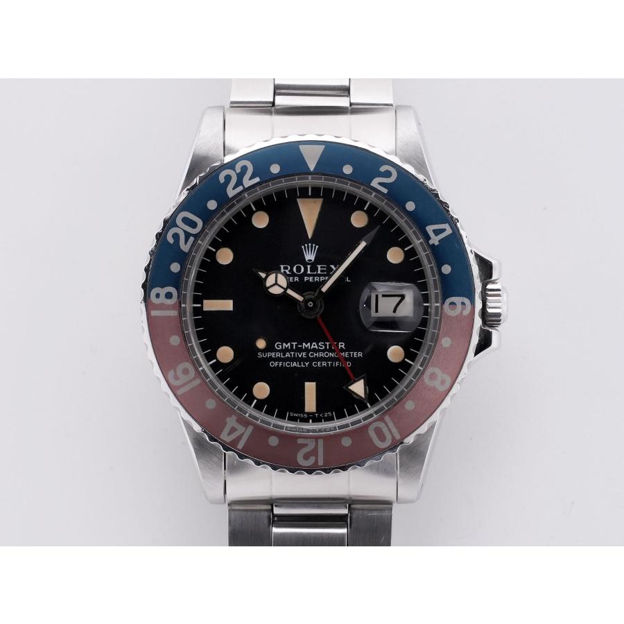 ロレックス GMTマスター Ref.1675 ステンレススチール ブラック文字盤 | GMTマスター | 01