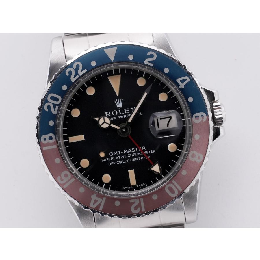 ロレックス GMTマスター Ref.1675 ステンレススチール ブラック文字盤 | GMTマスター | 02
