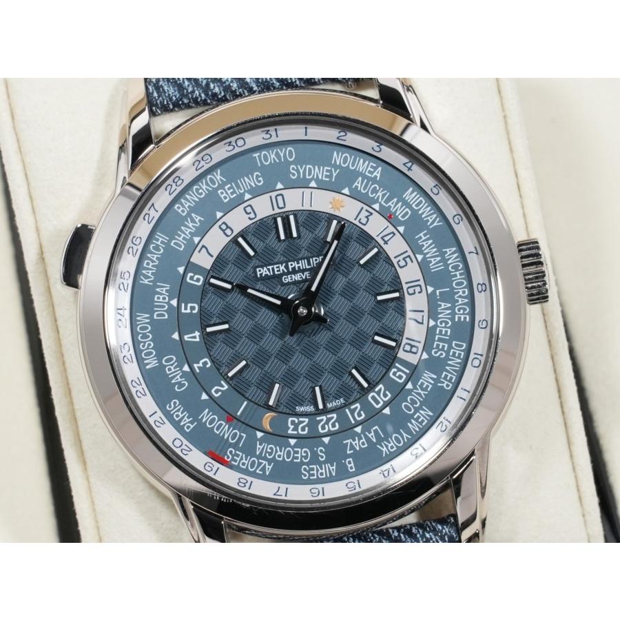 パテックフィリップ コンプリケーション ワールドタイム デイト Ref.5330G-001 ホワイトゴールド ブルーグレー オパーリン文字盤 | PATEK PHILIPPE | 02