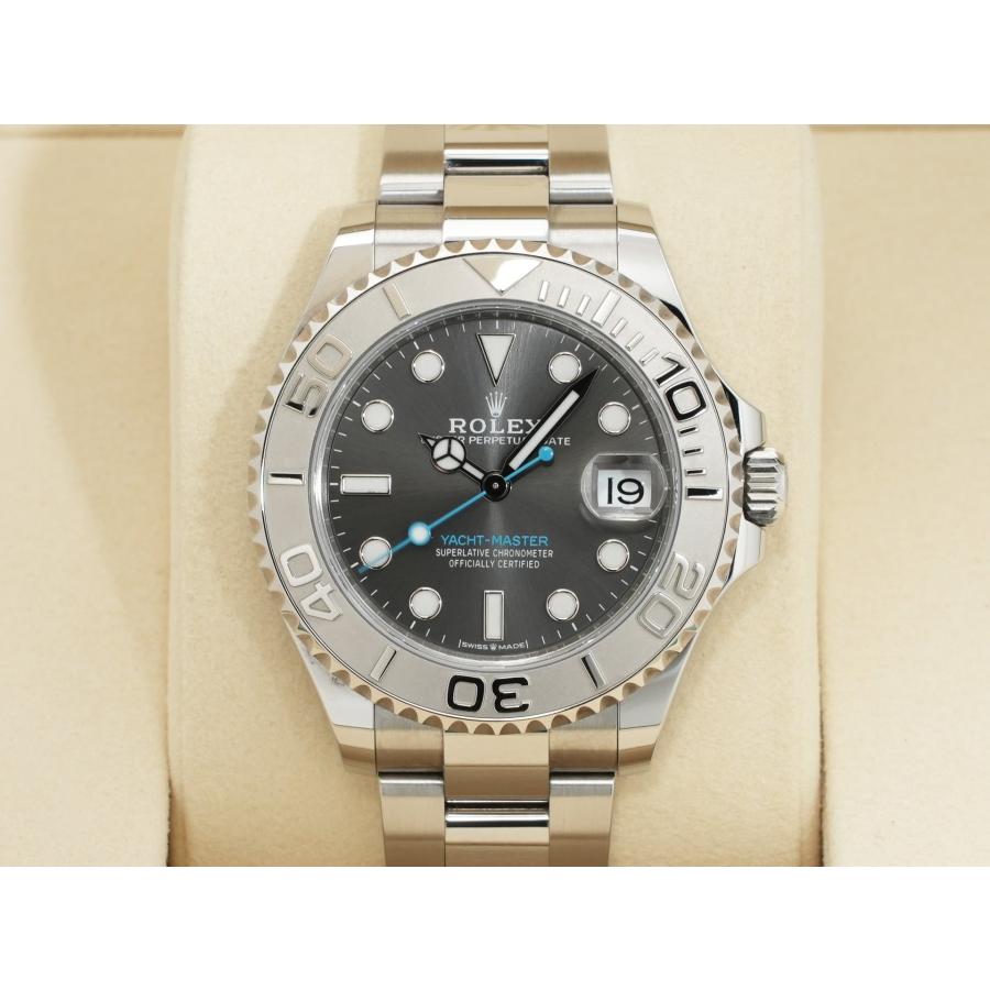 ロレックス ヨットマスター37 Ref.268622 ステンレススチール/プラチナ スレート文字盤 | ヨットマスター | 01