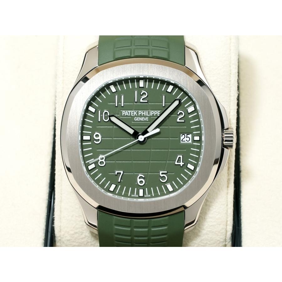 パテックフィリップ アクアノート Ref.5168G-010 ホワイトゴールド カーキグリーン文字盤 | アクアノート | 01