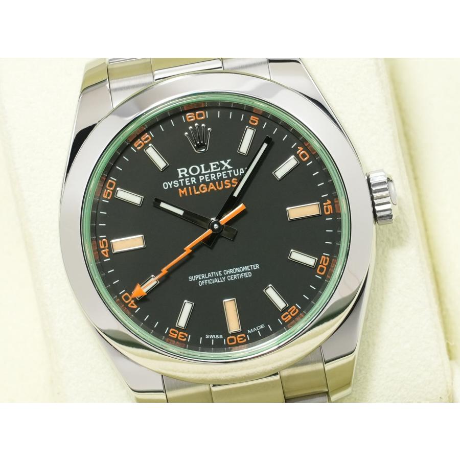 ロレックス ミルガウス Ref.116400GV ステンレススチール ブラック文字盤 | ミルガウス | 02