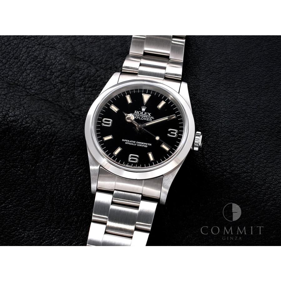 ロレックス エクスプローラーI Ref.14270 ステンレススチール ブラック文字盤 オイスターブレスレット | エクスプローラー（ROLEX） | 10