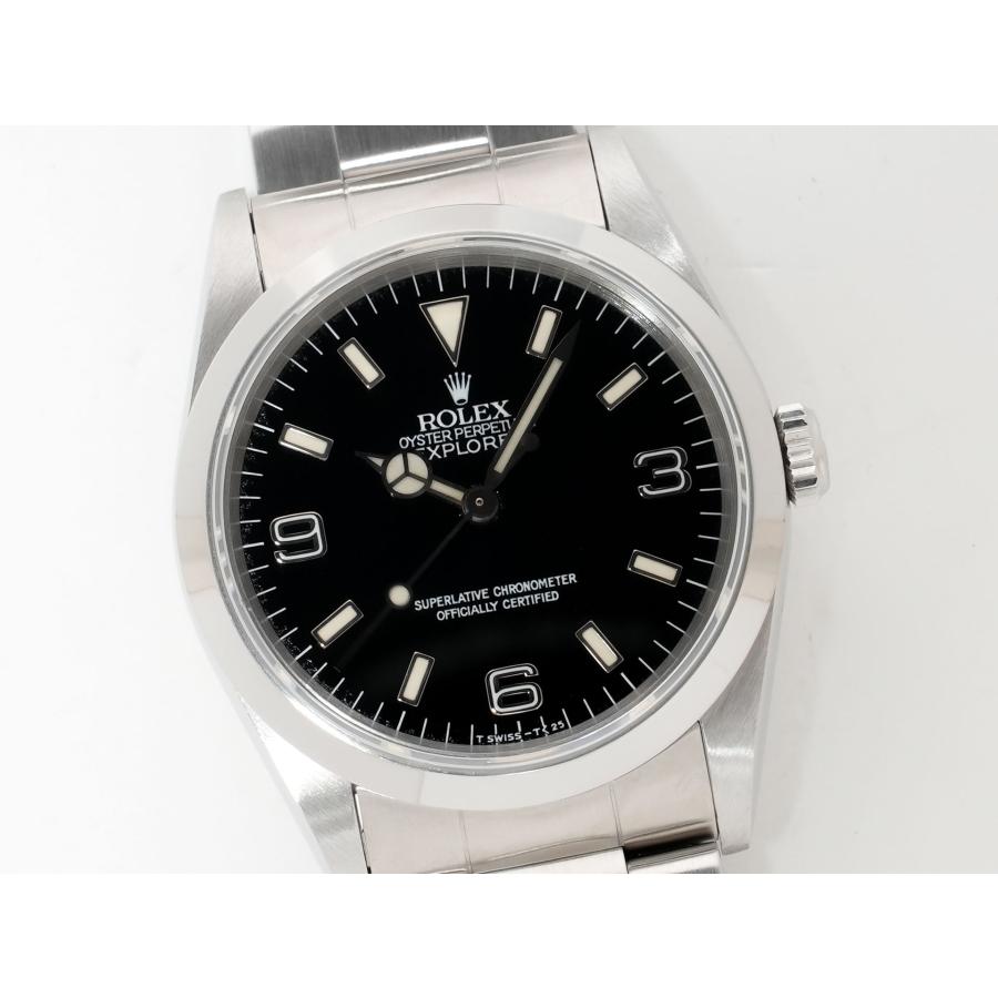 ロレックス エクスプローラーI Ref.14270 ステンレススチール ブラック文字盤 オイスターブレスレット | エクスプローラー（ROLEX） | 02