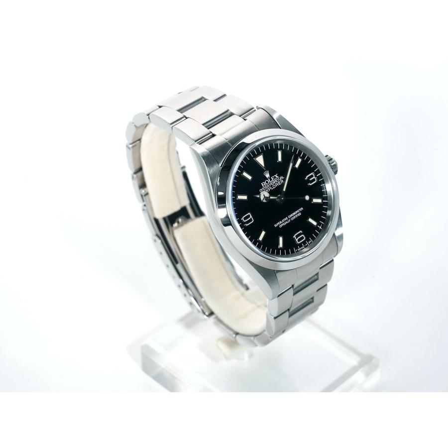 ロレックス エクスプローラーI Ref.14270 ステンレススチール ブラック文字盤 オイスターブレスレット | エクスプローラー（ROLEX） | 04