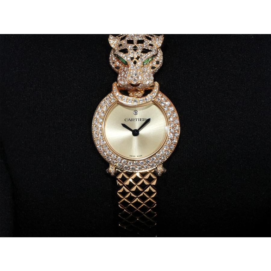 カルティエ パンテール ドゥ カルティエ Ref.HPI01509 イエローゴールド シャンパンゴールド文字盤 | Cartier | 01