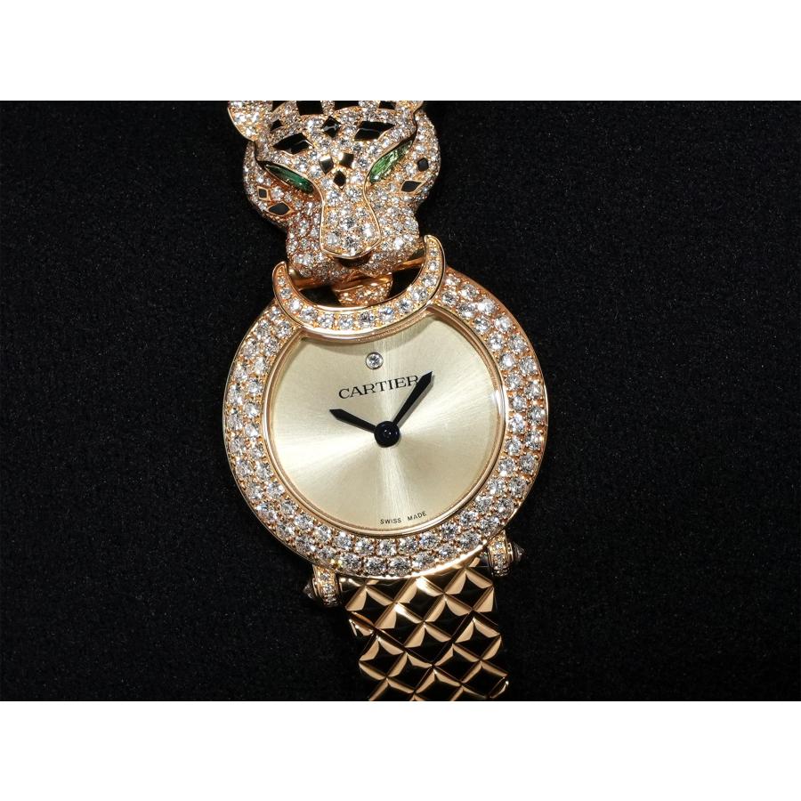 カルティエ パンテール ドゥ カルティエ Ref.HPI01509 イエローゴールド シャンパンゴールド文字盤 | Cartier | 02