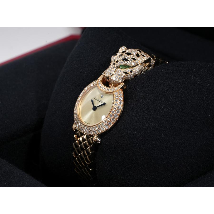 カルティエ パンテール ドゥ カルティエ Ref.HPI01509 イエローゴールド シャンパンゴールド文字盤 | Cartier | 03