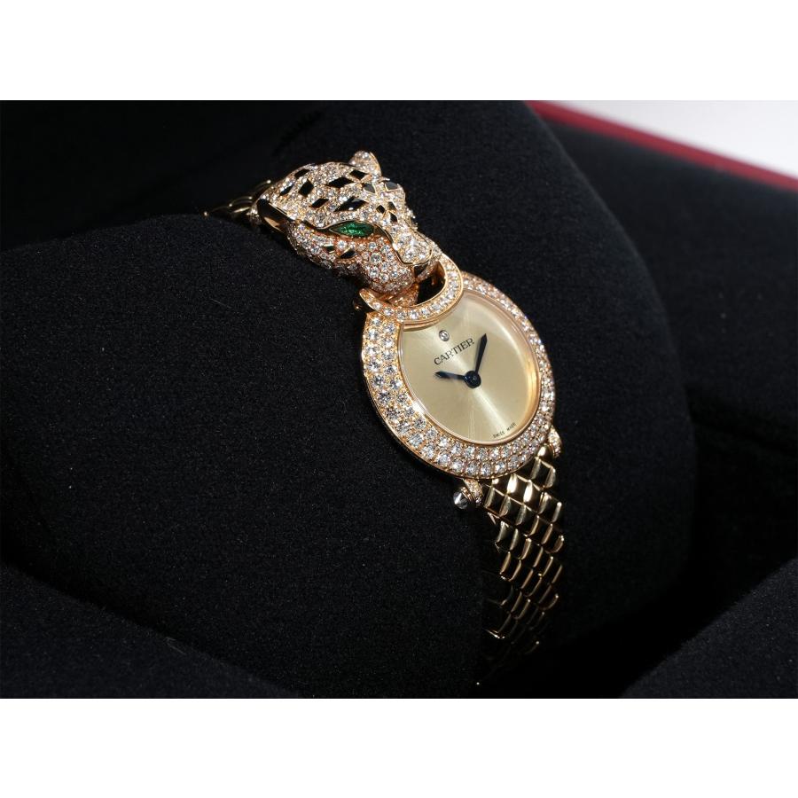 カルティエ パンテール ドゥ カルティエ Ref.HPI01509 イエローゴールド シャンパンゴールド文字盤 | Cartier | 04