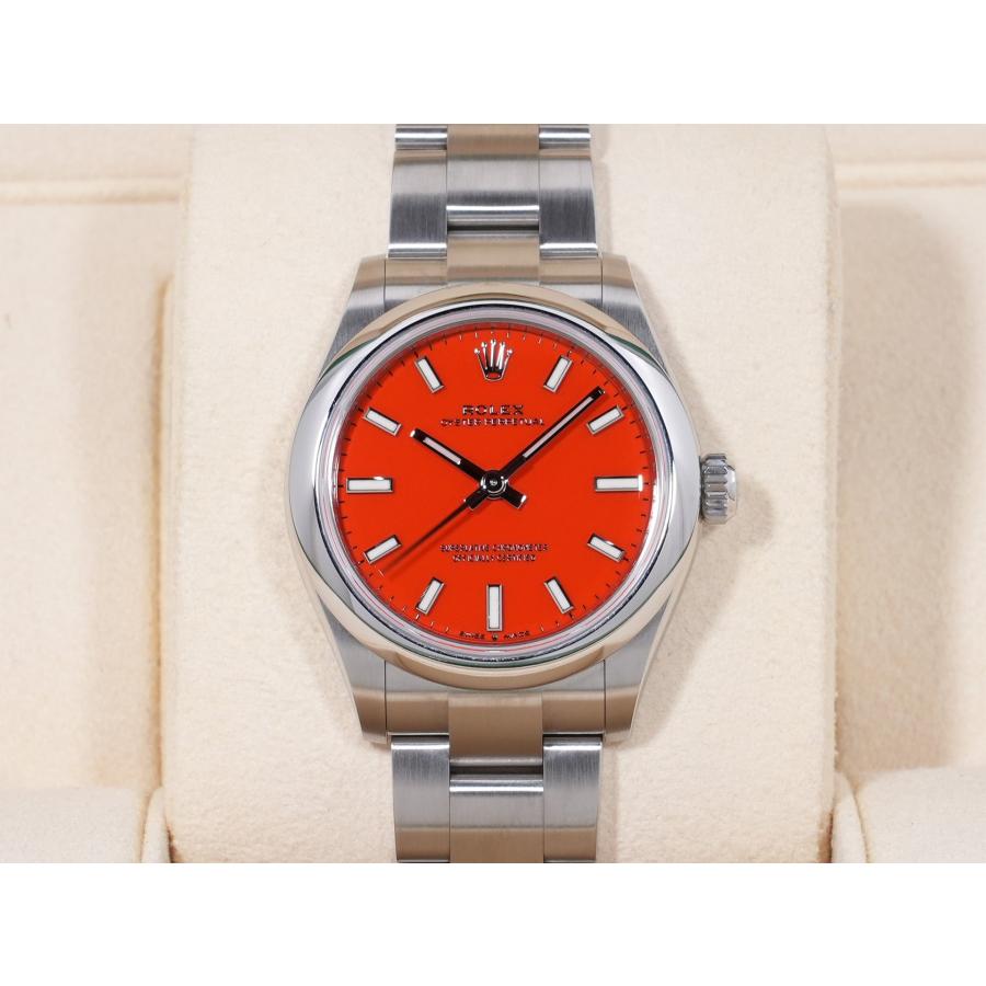 ロレックス オイスターパーペチュアル31 Ref.277200 SS コーラルレッド文字盤 | オイスター パーペチュアル | 01