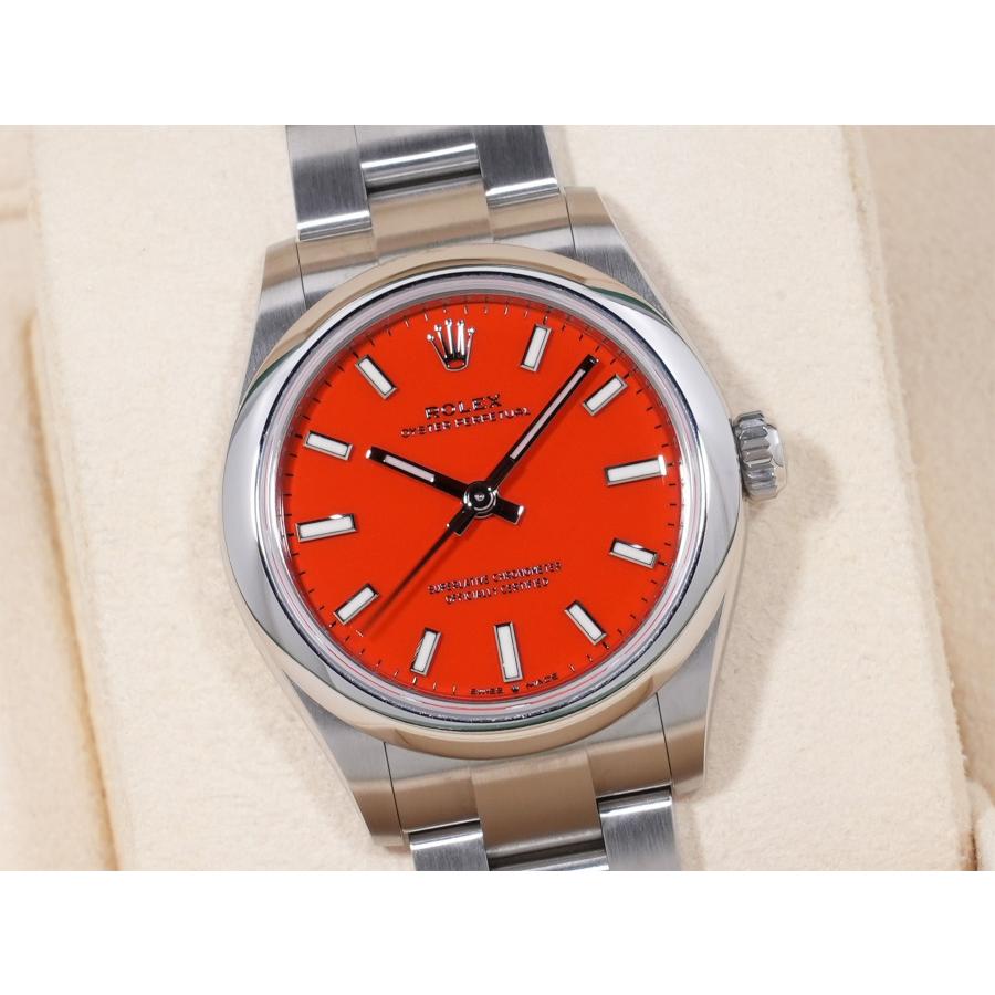 ロレックス オイスターパーペチュアル31 Ref.277200 SS コーラルレッド文字盤 | オイスター パーペチュアル | 02
