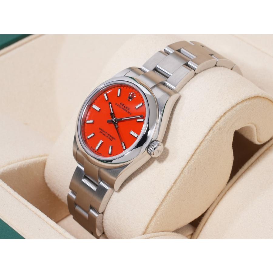 ロレックス オイスターパーペチュアル31 Ref.277200 SS コーラルレッド文字盤 | オイスター パーペチュアル | 03