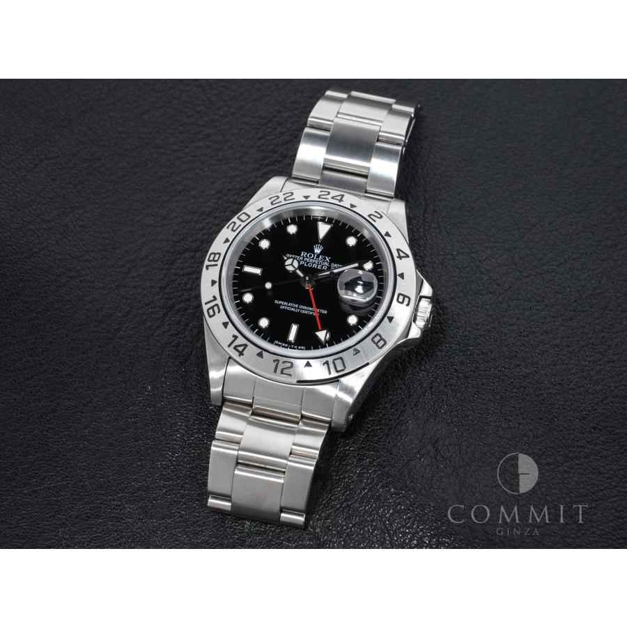 ロレックス エクスプローラーII Ref.16570 ステンレススチール ブラック文字盤 オイスターブレスレット | エクスプローラーII | 10