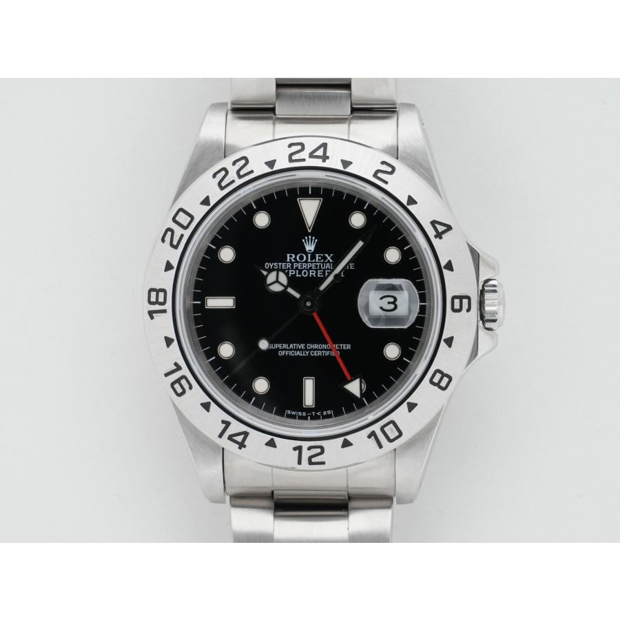 ロレックス エクスプローラーII Ref.16570 ステンレススチール ブラック文字盤 オイスターブレスレット | エクスプローラーII | 01